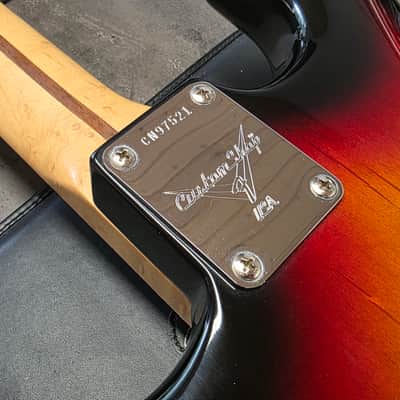 Fender Custom Shop Classic Player Stratocaster 2004 Sunburst Birdseye Neck Sperzel Tuners 3TSB image 6