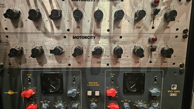 Heritage Audio MotorCity EQualizer 7-Band Graphic Equalizer 2021 - Present - Silver image 1
