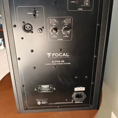 Focal Alpha 80 studio monitors (Pair) Mid-2010s - Black image 5