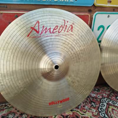 AMEDIA Hollywood 14" hi hat. Nuovo. image 2