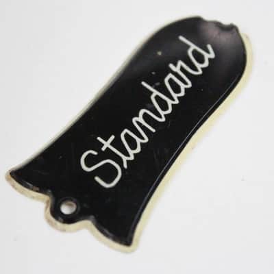1974 Vintage 1970s Gibson Les Paul Standard Guitar Truss Rod Cover image 3