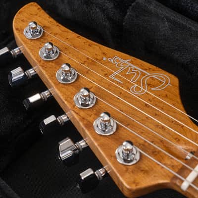 Suhr PT Traditional 90 Pete Thorn Signature Electric Guitar, Roasted Maple Fingerboard, Candy Apple Red image 4