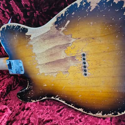 Fender Telecaster Double Esquire 1950 Super Heavy Relic 2023 - Sunburst image 7