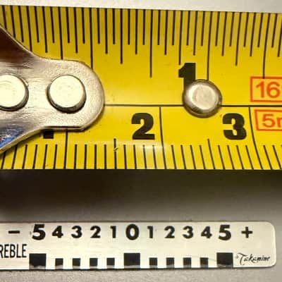 Takamine Acoustic EQ control Treble sticker 70s-80s image 2