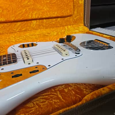 Fender Custom Shop '65 Jaguar Journeyman Relic 2023, Olympic White image 7