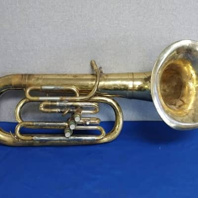 Vintage Late 60s-Early 70s Getzen KB Series Baritone Horn 11" Bell Made in USA image 1
