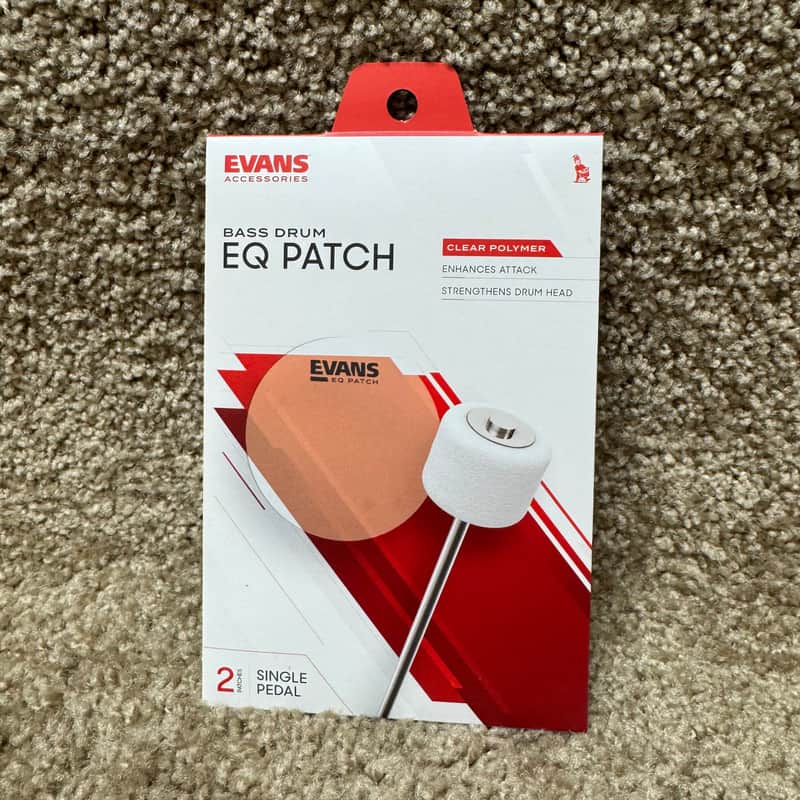 Evans Bass Drum EQ Patch Clear image 1