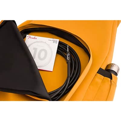 Fender Troubadour Electric Guitar Gig Bag, Butterscotch image 10