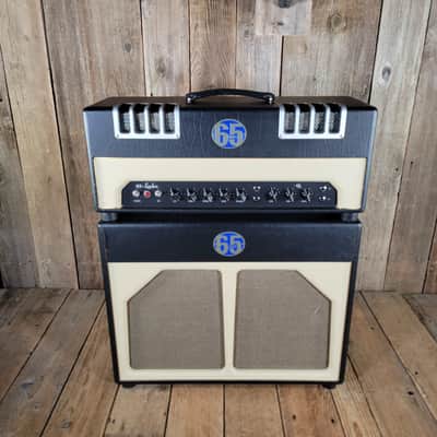 65 Amps London Head and 1x12 Cab - Black and Cream image 2