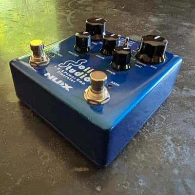 NuX NSS-5 Solid Studio IR and Power Amp Simulator 2010s - Blue image 2