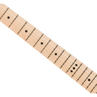 Used Fender Jack White Triplesonic Acoustasonic Tele - Satin Arctic White/Black image 3