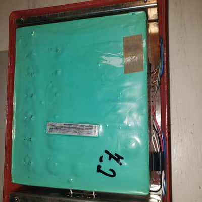CEI Dixi Fluid Sound Box Chorus Leslie Simulator Rotating Speaker60'S 70'S Red image 7