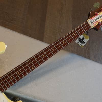 Case Queen! Rickenbacker 4001CS Chris Squire Electric Bass Signature White + OHSC image 7