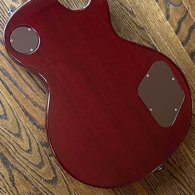 RARE! 1977 Gibson Les Paul Deluxe LEFTY (CLEAN) - Wine Red w/ OHSC image 12