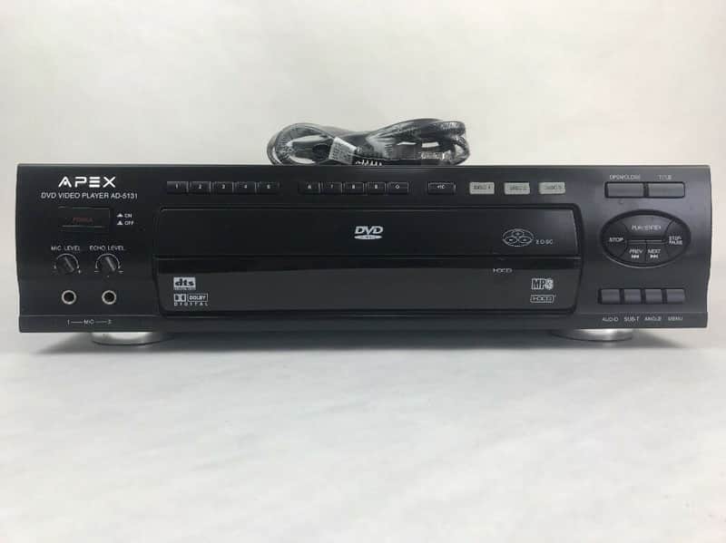 Apex AD-5131 3-Disc Carousel DVD / Karaoke Player image 1