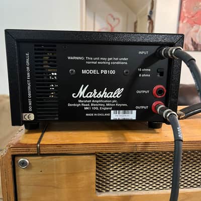 Vintage Marshall Amp, Speaker Cabinet, and Power Brake image 16