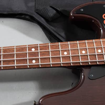 2010 Fender Japan Jazz Bass ‘62 Reissue JB62-WAL – Walnut Finish | Black Chrome Hardware | 100% Original | Gig Bag image 5