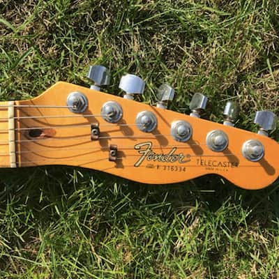 Fender Telecaster , Ex Jeff Buckley 1983 Blonde image 4