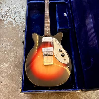 Micro-Frets Calibra c 1973 - Sunburst original vintage USA image 4