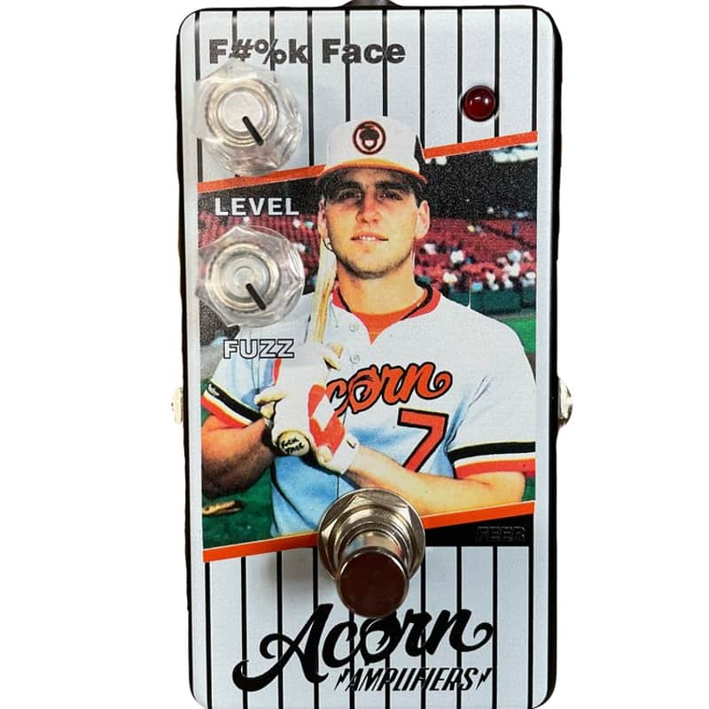 Acorn Amplifiers F#%k Face Fuzz Pedal - Black image 1