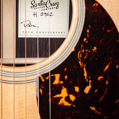 Santa Cruz H Model 50th Anniversary Limited Edition Indian Rosewood and Sitka Spruce NEW image 9