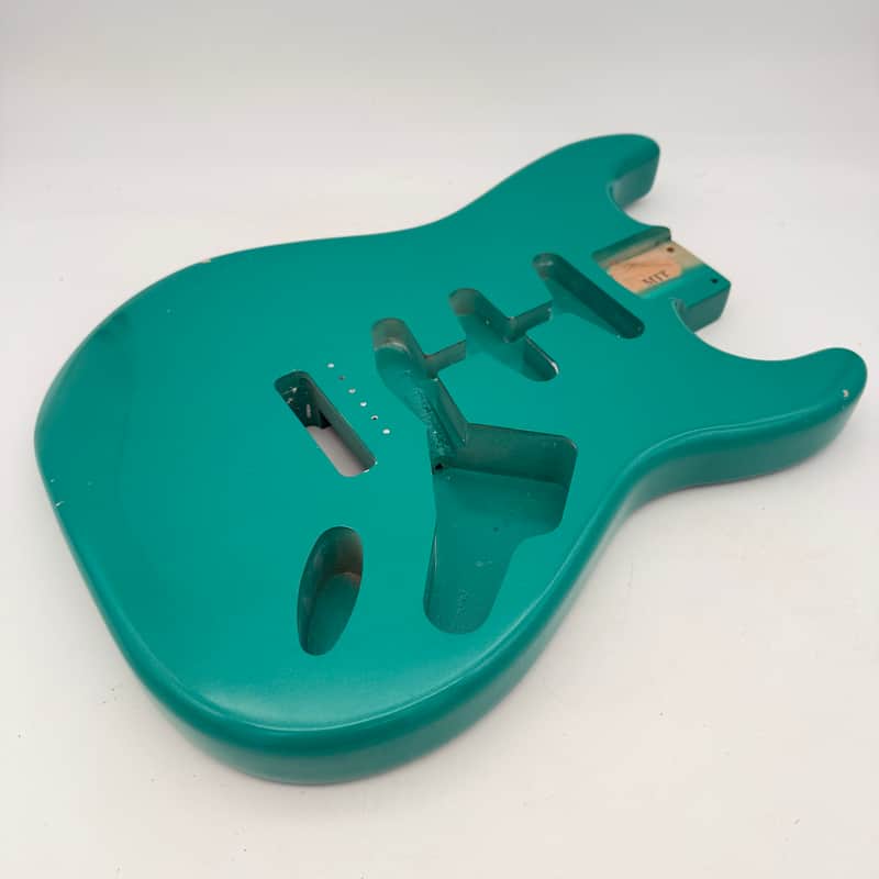 MJT Stratocaster Body Alder Relic Nitro USA Sherwood Green mjt5523 image 1