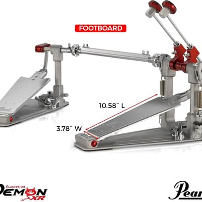 Pearl Eliminator Demon XR P-3502D Direct Drive Double Bass Drum Pedal image 2