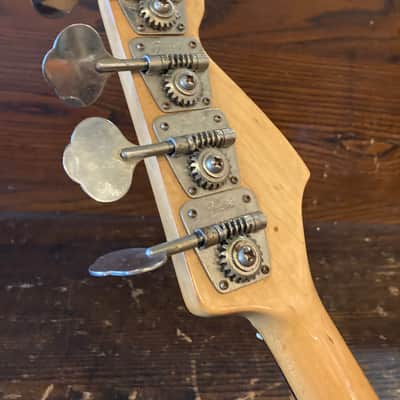 Fender Precision bass left-handed 1975 - Sunburst image 11