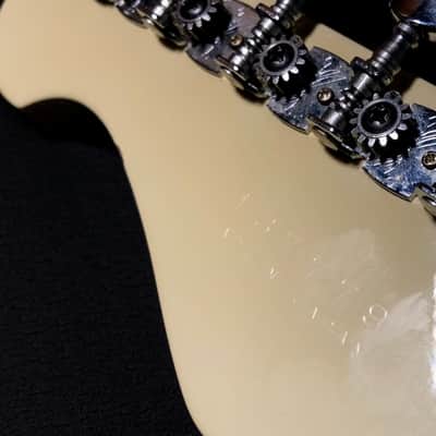 Yamaha Shouter SH-01 strat white with matching headstock | Reverb