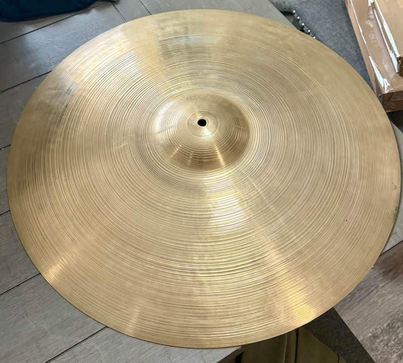 Zildjian 22" A. Zildjian '60s Stamp Ride Cymbal 1960s - Traditional image 1