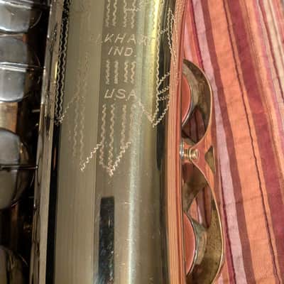 Conn 10 M Tenor Saxophone  1969 Laquer and nickel plated keys image 7