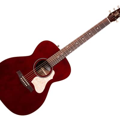 Seagull M6 Limited Edition CH EQ Acoustic Electic Guitar w/Bag - Ruby Red image 4
