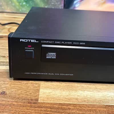 Rotel RCD-855 High Performance Dual D/A Converter Compact disc cd Player Audio image 2