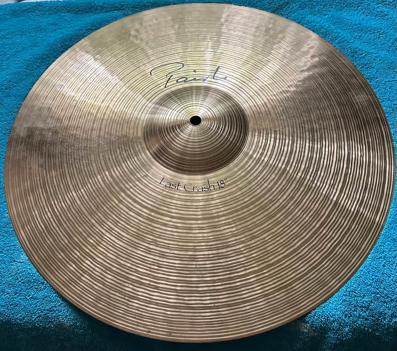 Paiste Signature 18 Inch Fast Crash, 1,282 Grams, Video Demo. image 1