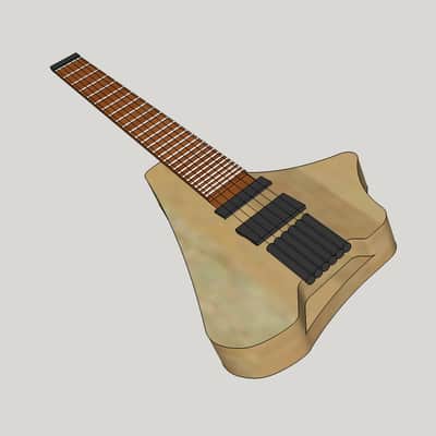 Apparatus New Model 3 | (Pre-Order) Handmade, headless, ergonomic, multiscale guitar image 3