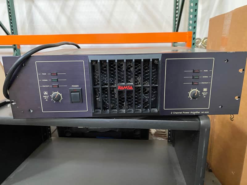 Panasonic Ramsa WP-9220 Power Amplifier | Reverb