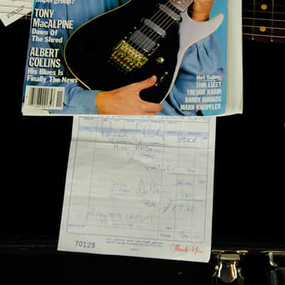 Vintage 1990 Pensa Suhr - Mark Knofler Spec Custom Guitar, MINT image 6