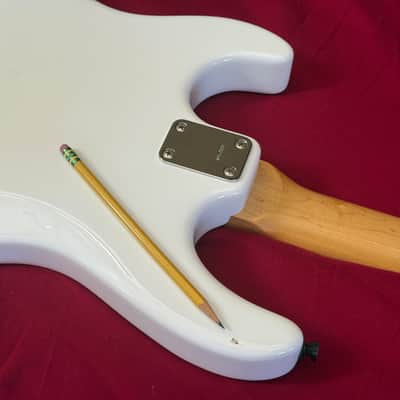 Carvin Bolt SSS Hard Tail - Custom Shop Strat Killer - Made in USA - Alpine White - Free Pro Setup - Stainless Steel Frets image 20