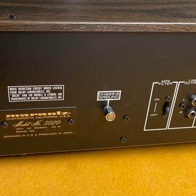 Vintage Cassette Deck Marantz 5020 image 3