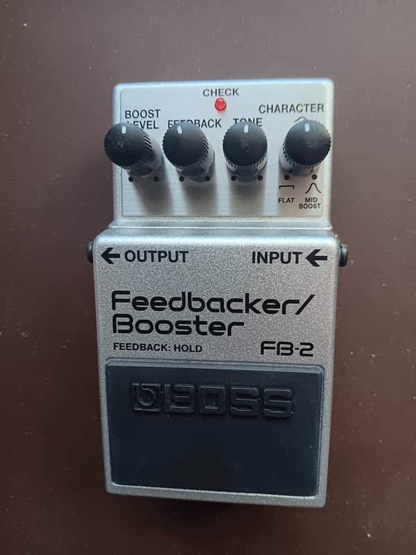 Boss FB-2 Feedbacker/Booster 2011 - Present - Silver image 1