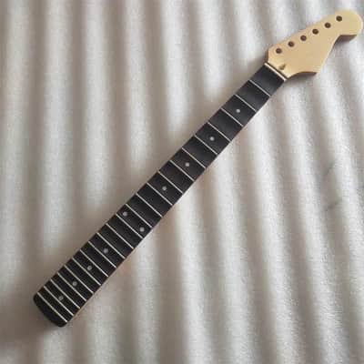 Rosewood Scalloped Fingerboard Guitar Strat Style Maple Neck, 22 Frets Fretboard image 2