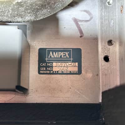 Ampex 351 Reel To Reel Transport Magnetic Tape Recorder w/ Original Case image 7