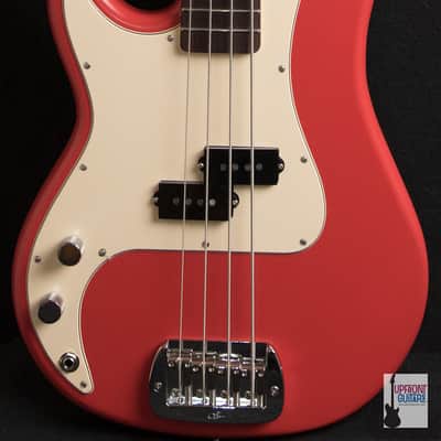 G&L LB-100 Bass Fullerton Red w/ Satin Frost Left Handed image 2