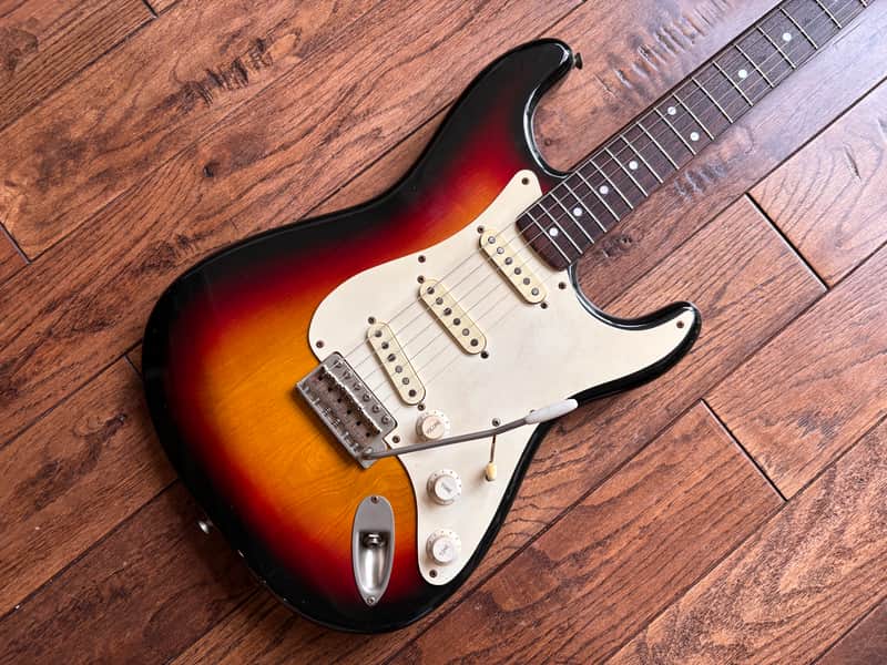 1981 Greco Spacey Sounds Electric Guitar Sunburst MIJ Fujigen Japan image 1