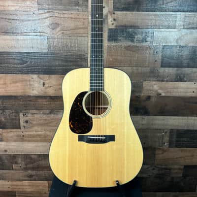 Martin D-18 Satin Standard Series Left Handed Acoustic Guitar - Satin Natural with Aging Toner, Free Ship, 366 image 5