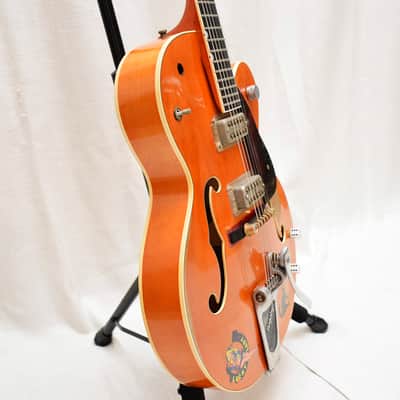 Gretsch Custom Shop Master Built G6120SSC Brian Setzer Tribute 2007 - Vintage Orange image 16