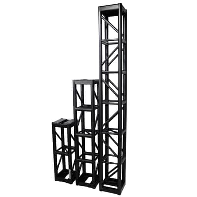 ProX XT-BT1208 BLK 8 Ft. BoltX Black Bolted 12" Professional Box Truss 3mm Wall image 4