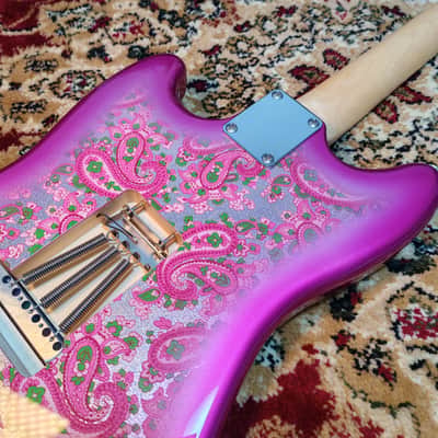 NEW IN BOX* 2025 Fender Japan Char Mustang Pink Paisley 1 of 70