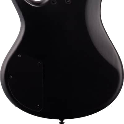 Ibanez GSRM20 Mikro Short-Scale 4-String Bass Guitar, Purpleheart Fingerboard, Weathered Black image 3