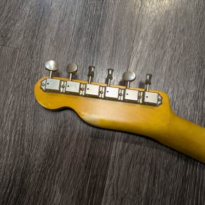 MJT Partscaster Telecaster Relic - 3-Tone Sunburst image 9